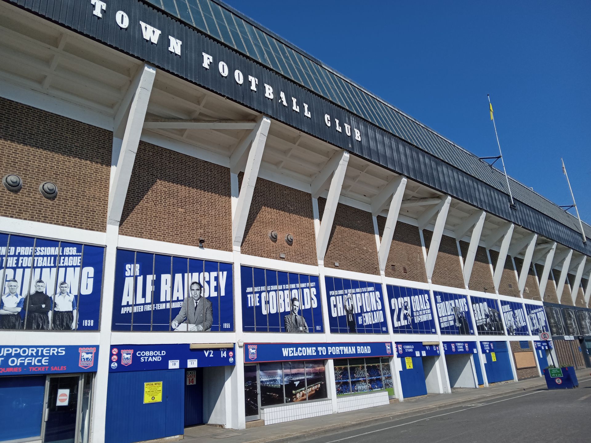 Ipswich football grounds